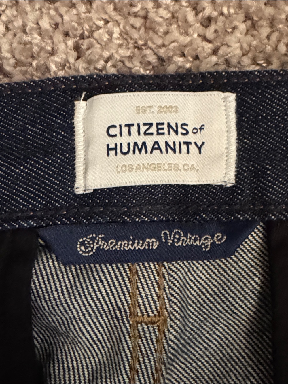 NWT Citizens of Humanity Amherst Ayla Polish Trouser Jeans Women's Size 34 - Picture 6 of 10